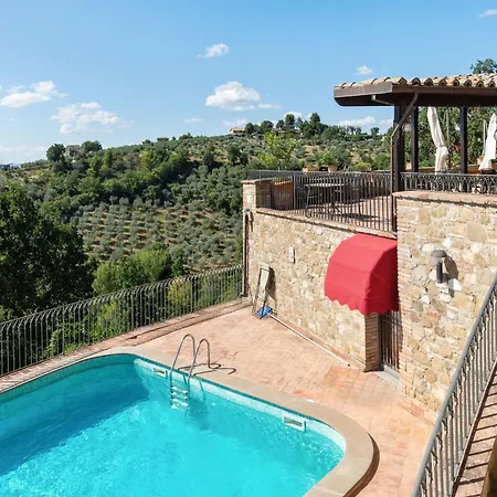 Elegant In With Swimming Pool Set In Nature Collazzone